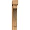 Ekena Millwork Imperial Block Rough Sawn Bracket w/ Offset Brace, Western Red Cedar, 8"W x 40"D x 44"H BKT0806X40X44IMP05RWR - alternate 3